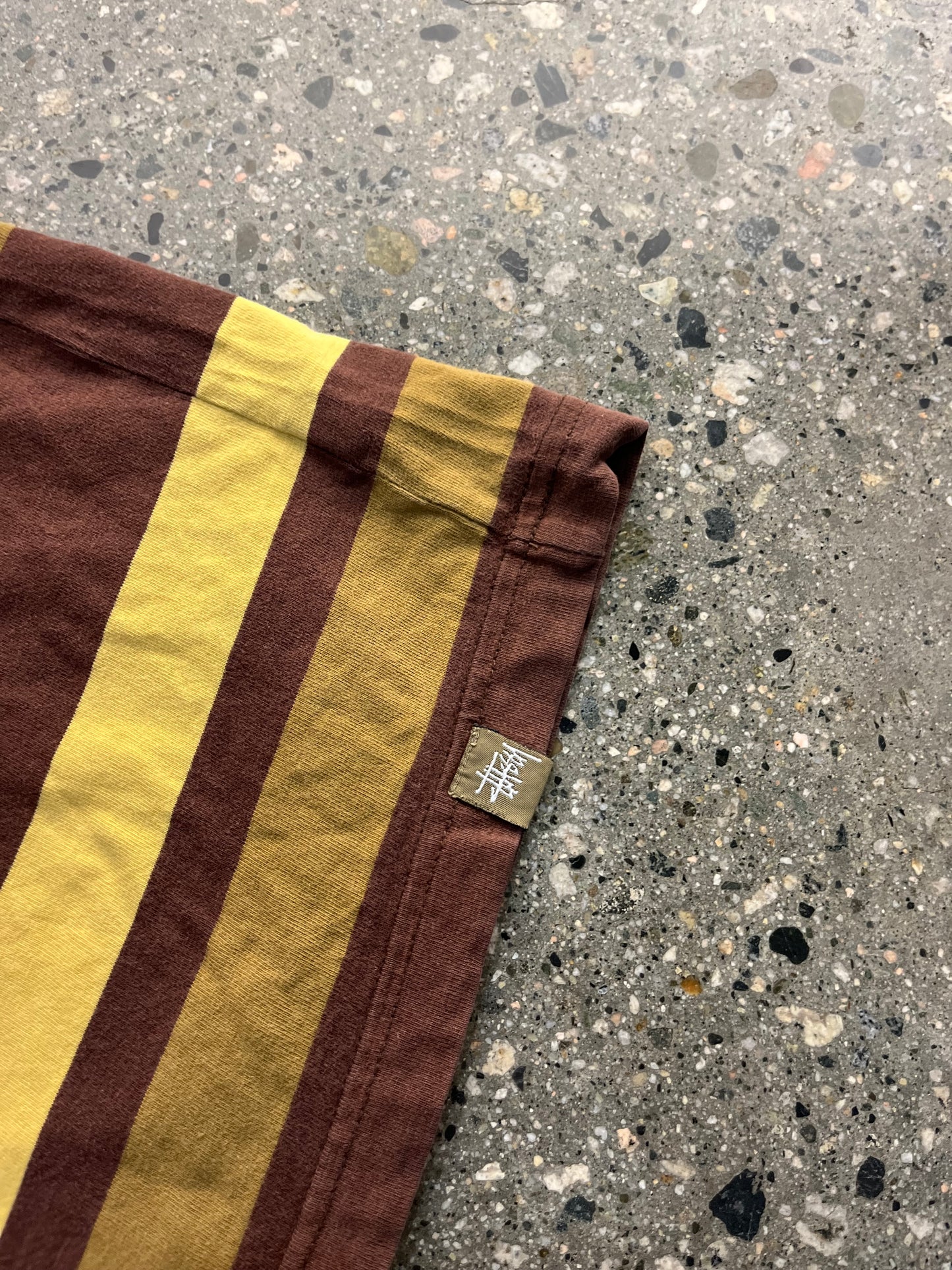(M/L) 90s Stussy Stripe Tee