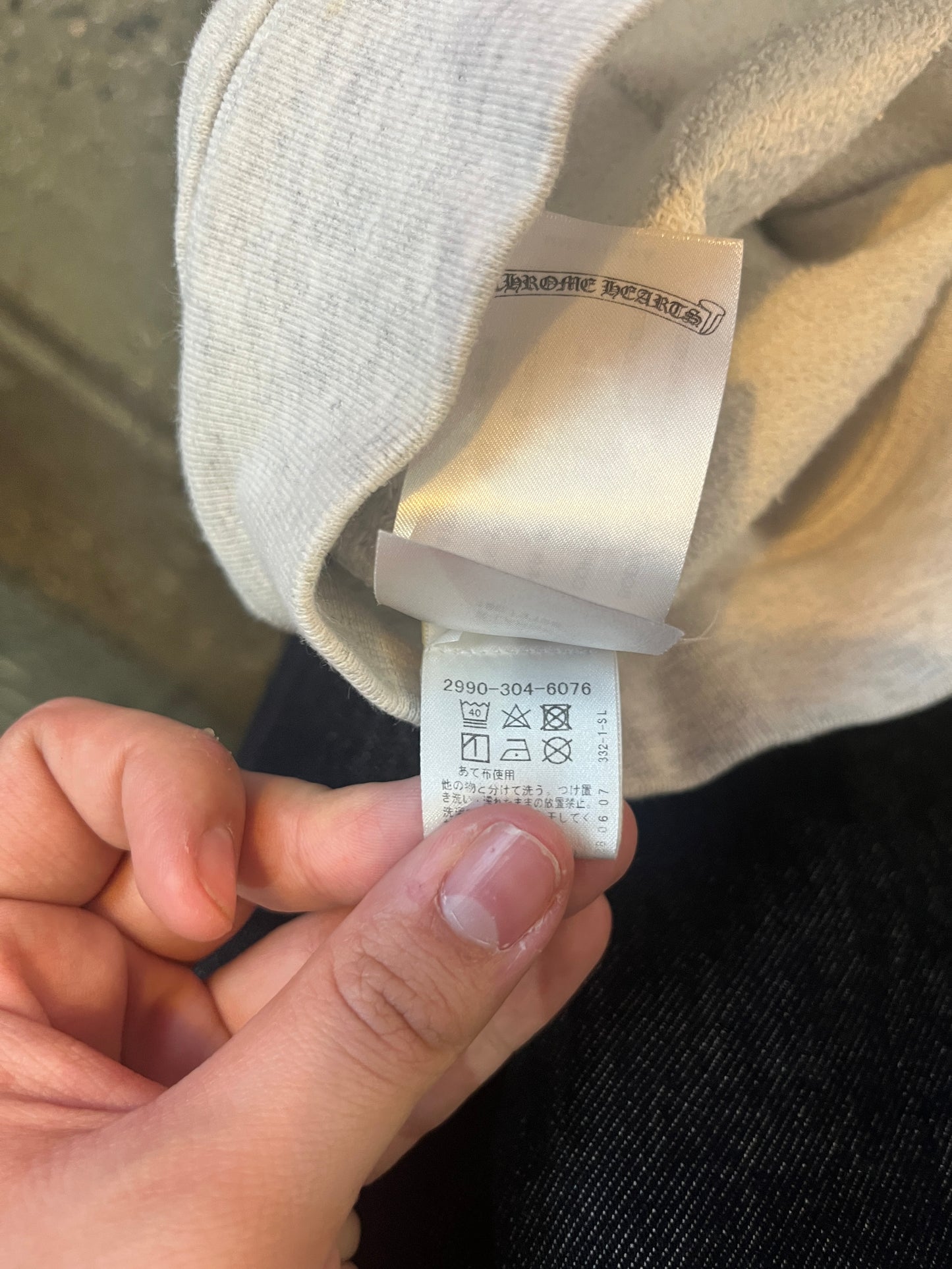 (XL) Chrome Hearts x Matty Boy Flames Hoodie