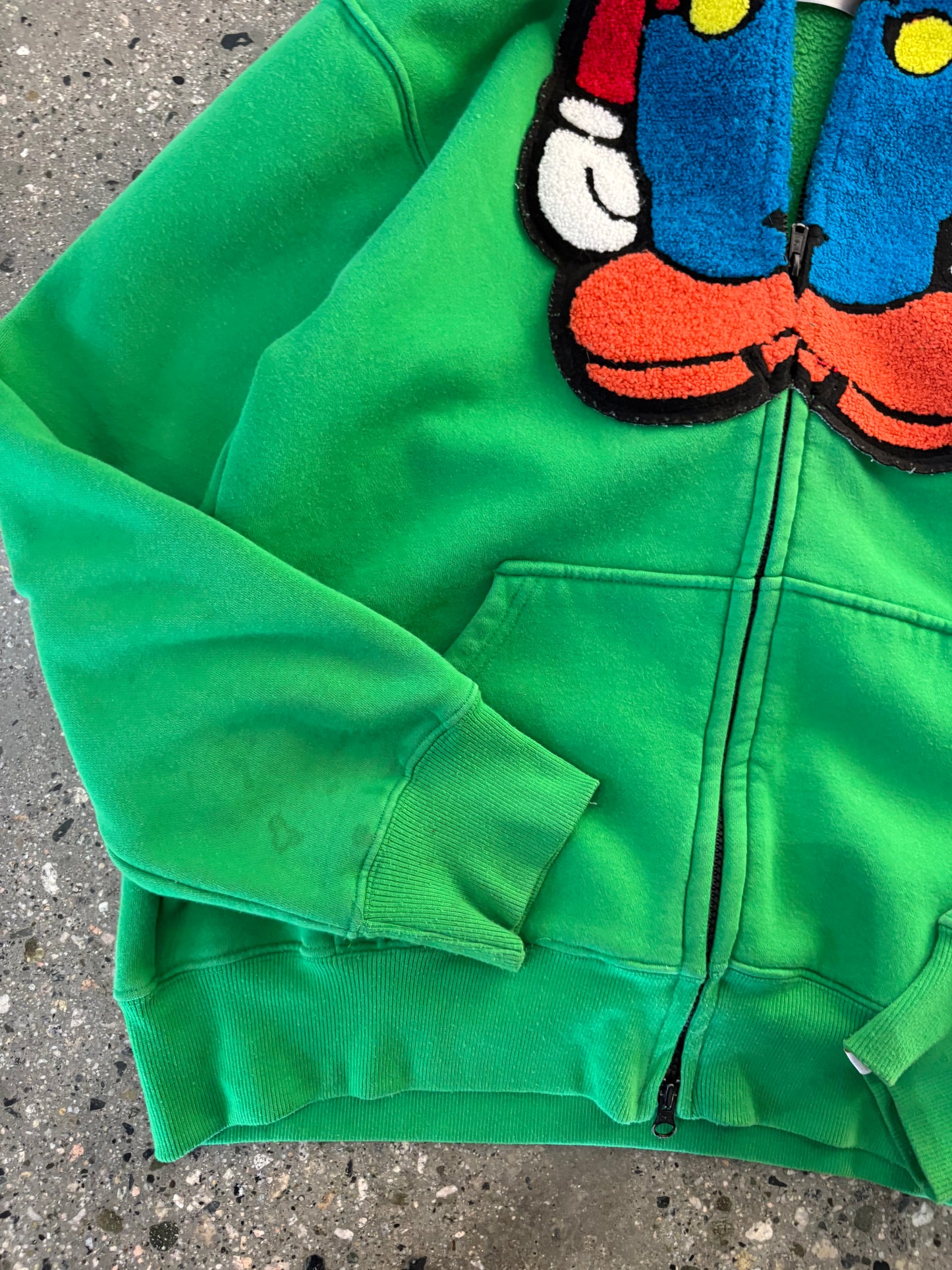 (M) Bape Mario Hoodie Full Zip