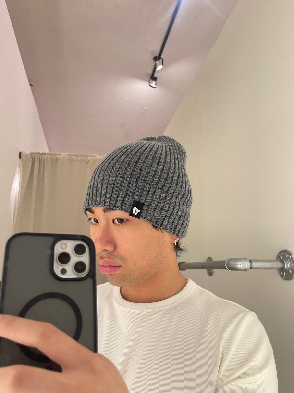 (OS) 2008 Stussy Vancouver Opening Exclusive Skully - Grey