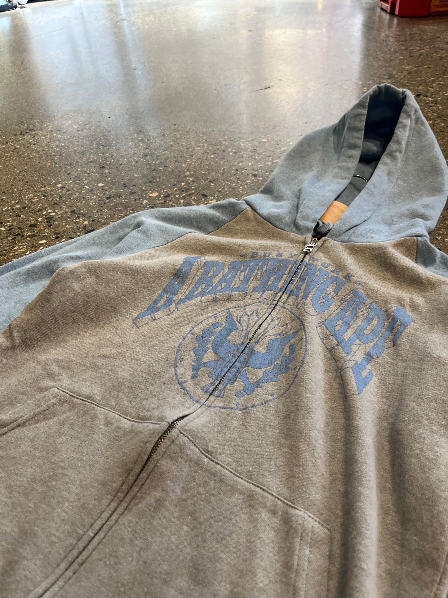 (Womens S) Bape Colorblock Hoodie