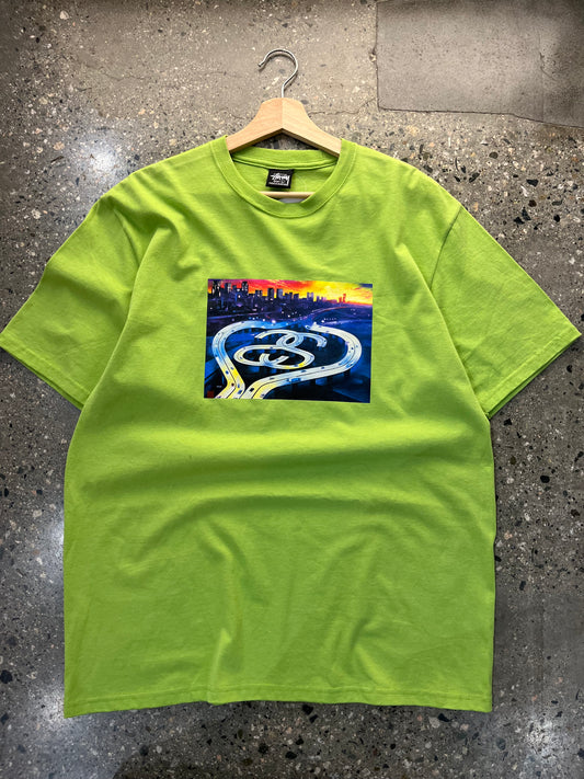 (L) Stussy Highway Centre Graphic T-Shirt