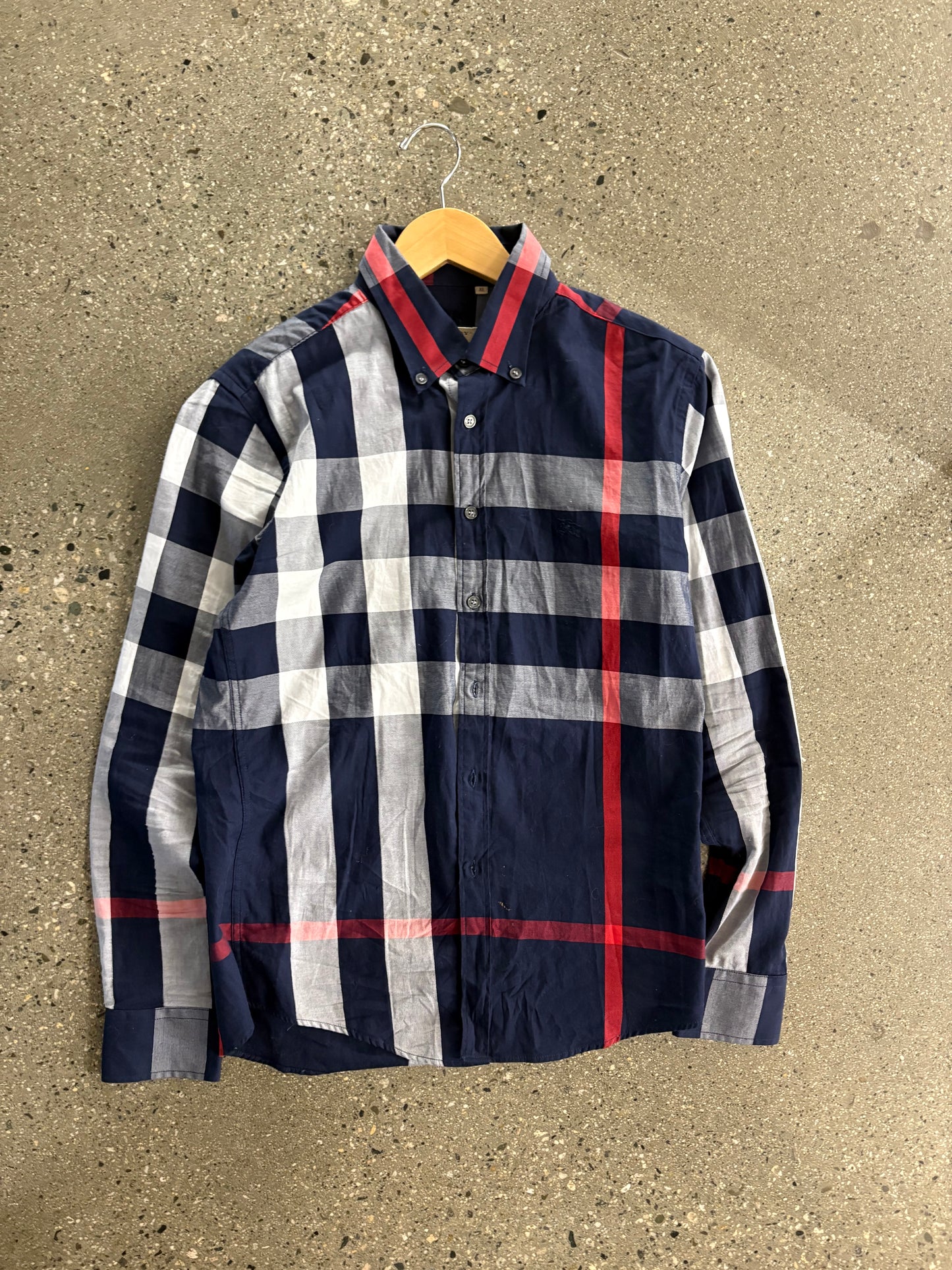 (M) Burberry Britt Button Up
