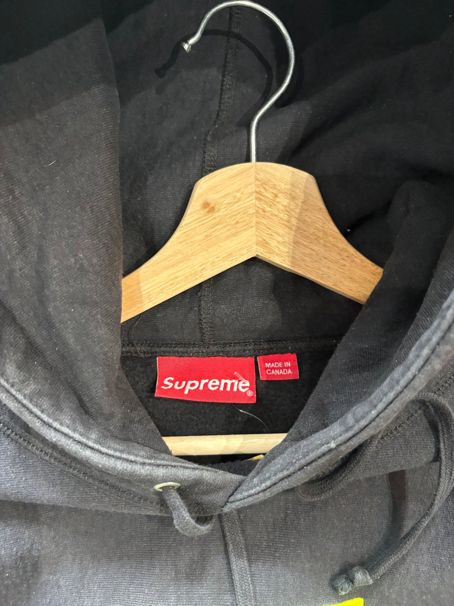 Supreme Black Green Box Logo FW17