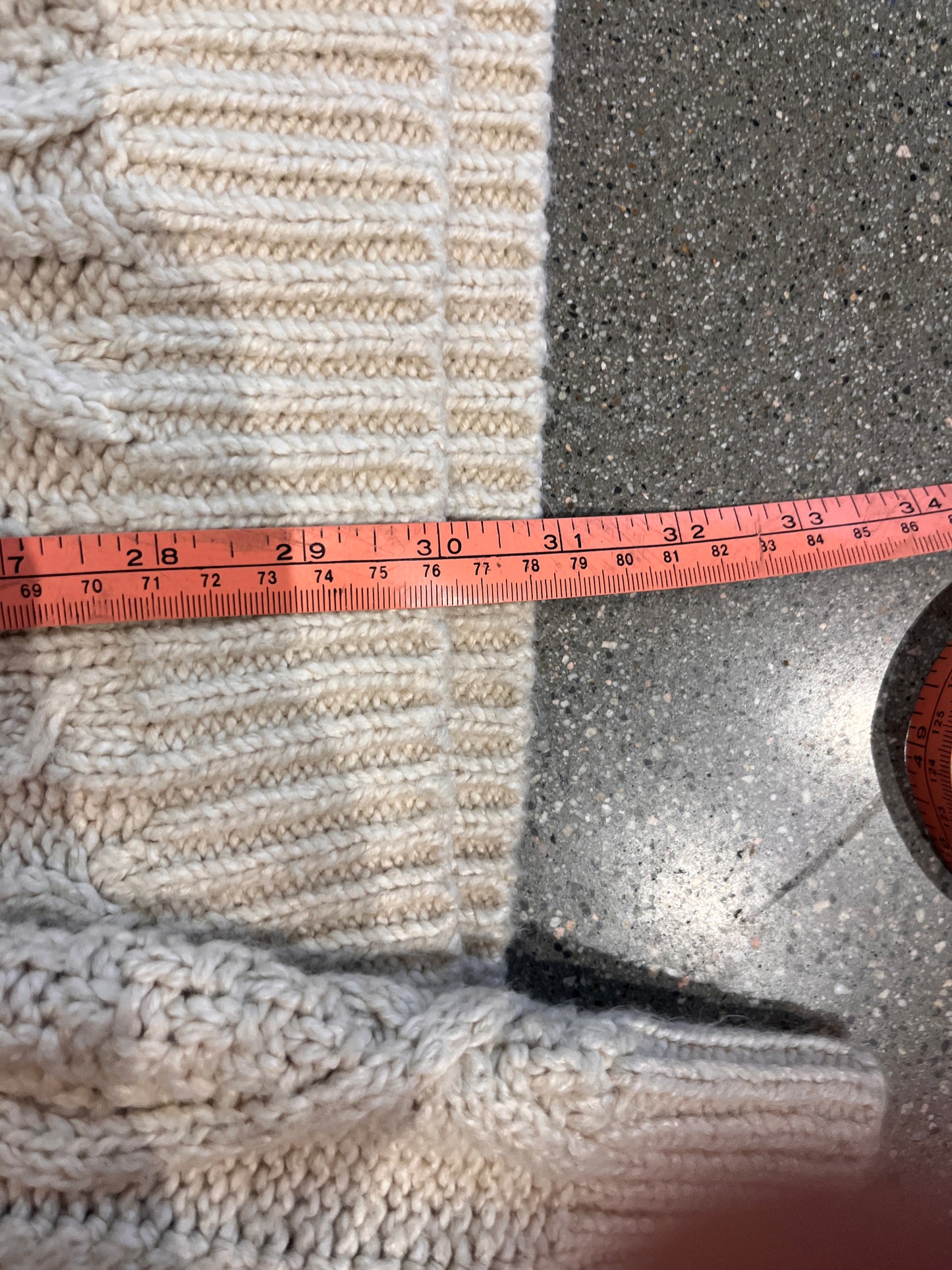 (XL/2X) VIC7 - Essentials FOG Cable Knit