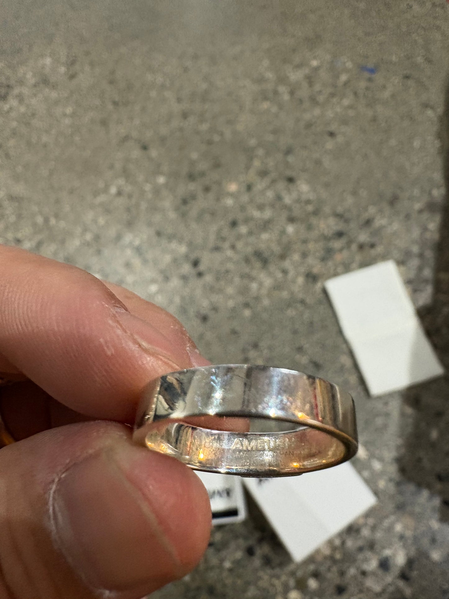 Ambush Silver .925 Padlock Ring