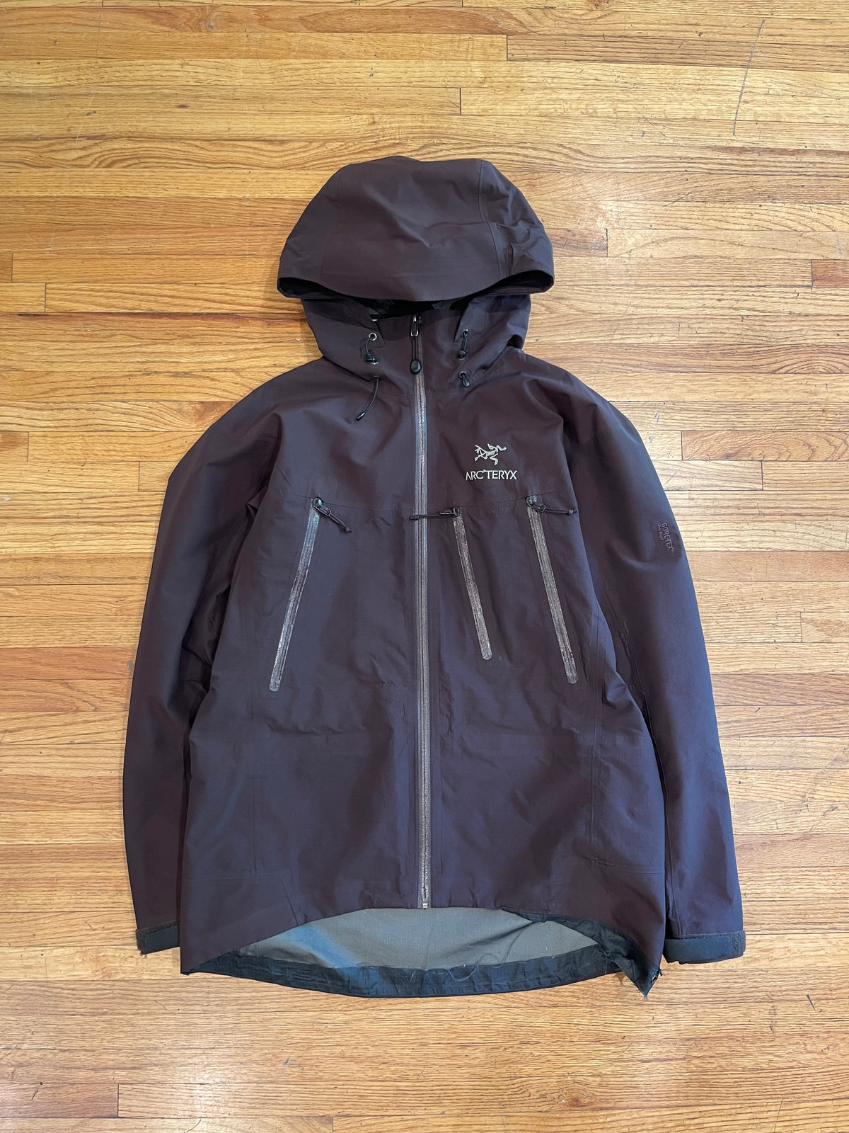 (Men’s M) 2007 Arc’teryx Alpha SV Teak Color Goretex Pro Shell ( as is )