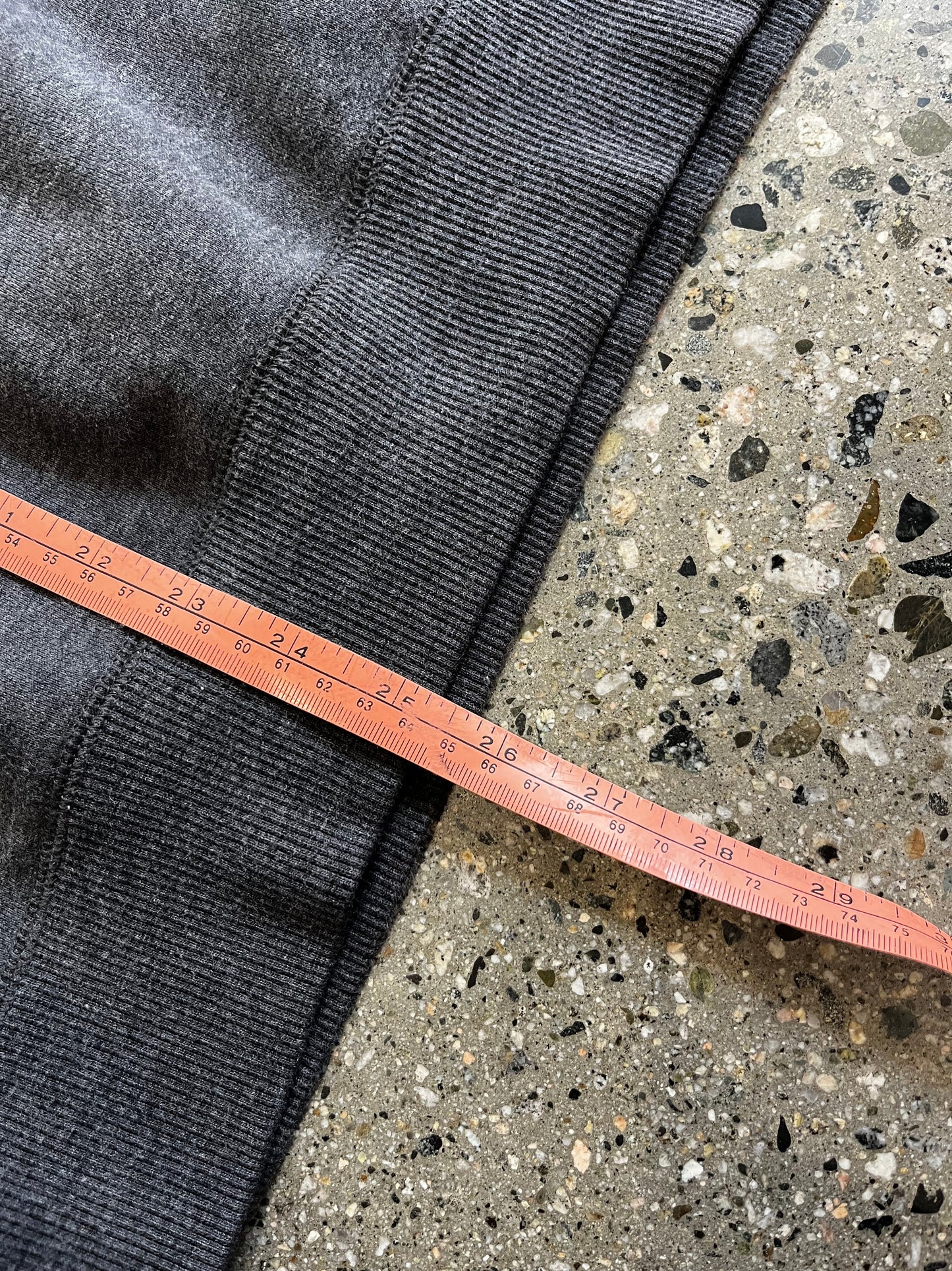 (Large) grey ysl thick crewneck