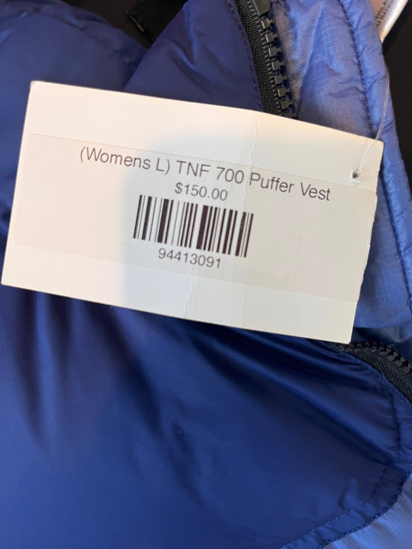 (Womens L) TNF 700 Puffer Vest