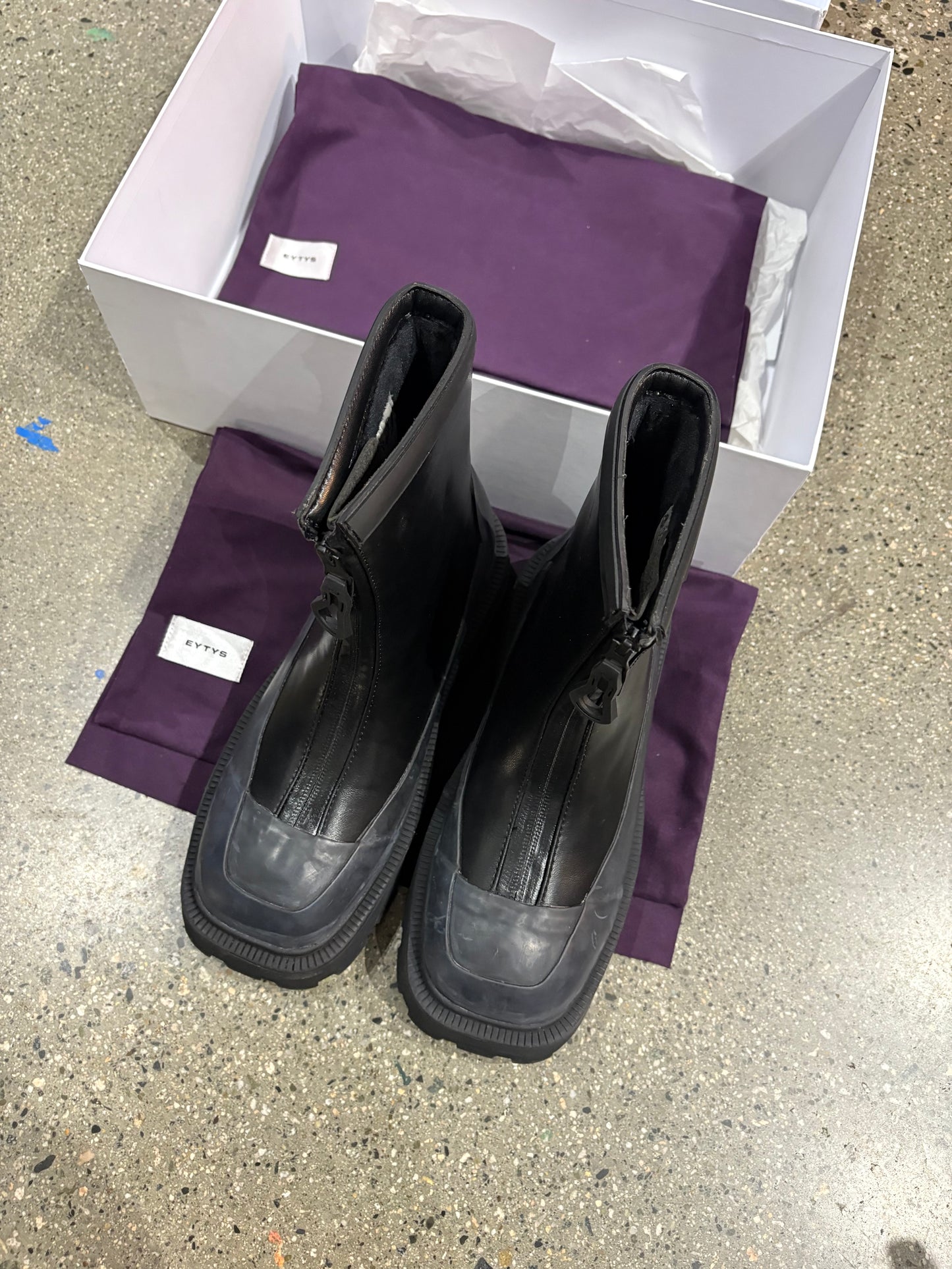 (EU39) Eytys Aquari Leather Boot *retail $515