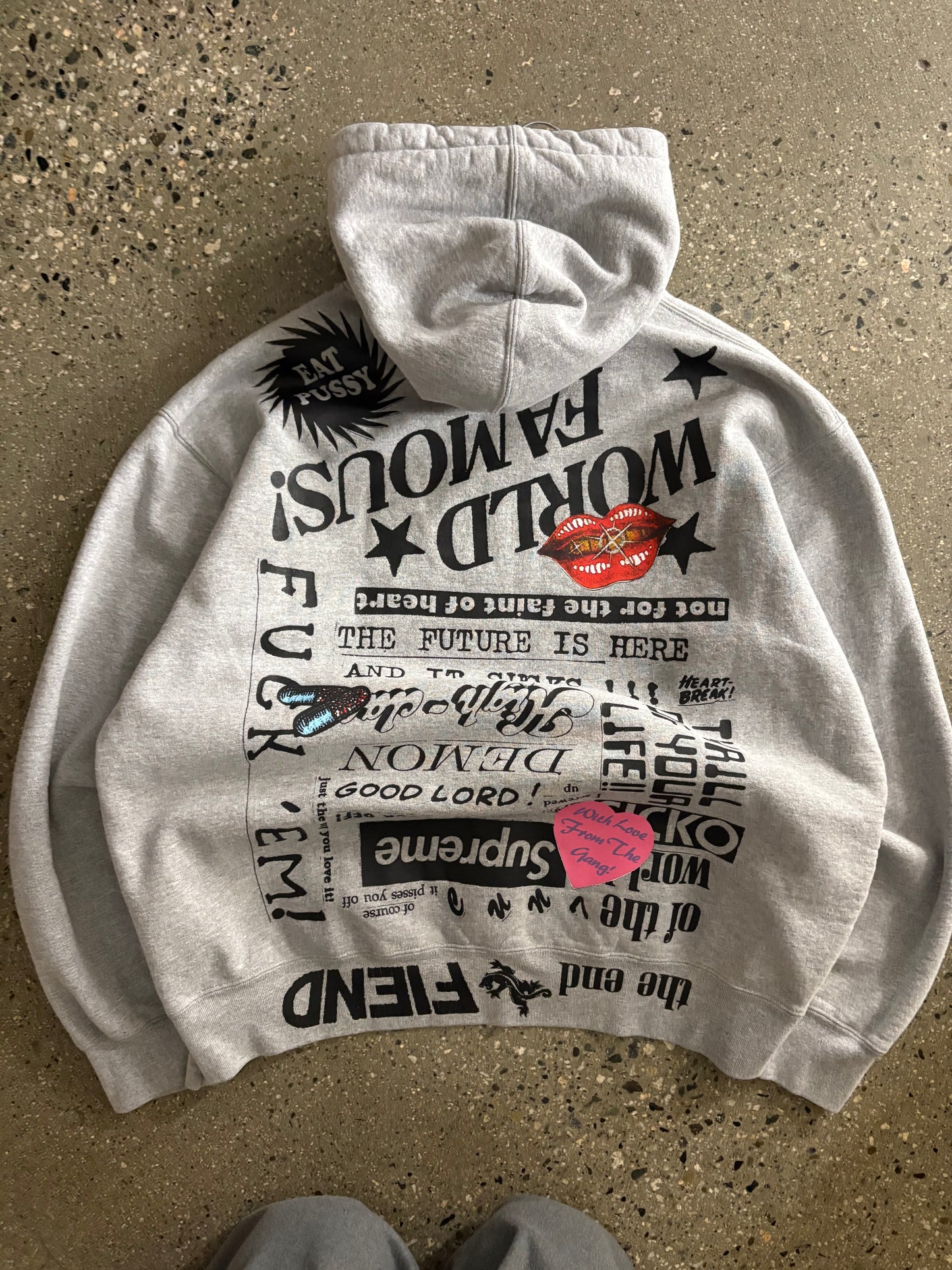 (L) Supreme Fiend Hoodie