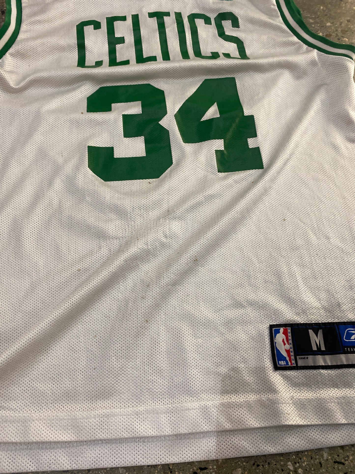 (M/L) Reebok Boston Celtics Paul Pierce Jersey