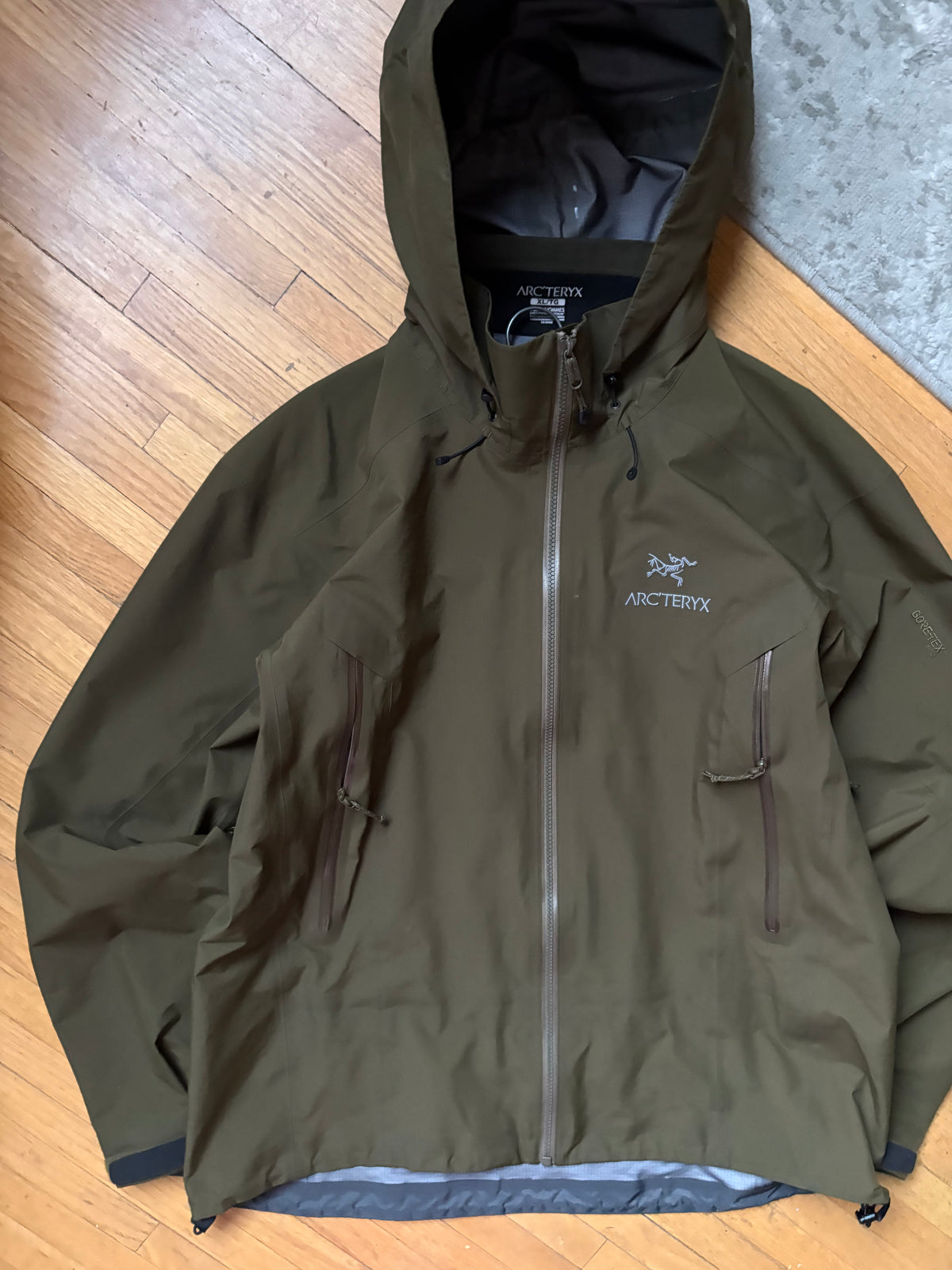 (XL) Arcteryx Olive Green Beta AR Shell