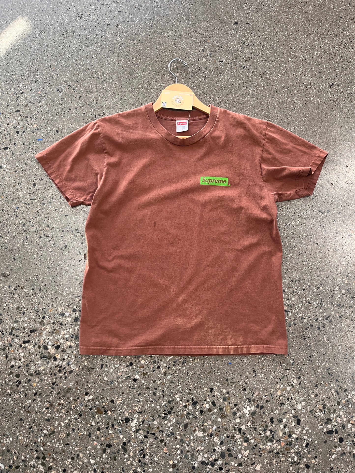 (M) Supreme Brown No More Shit Tee