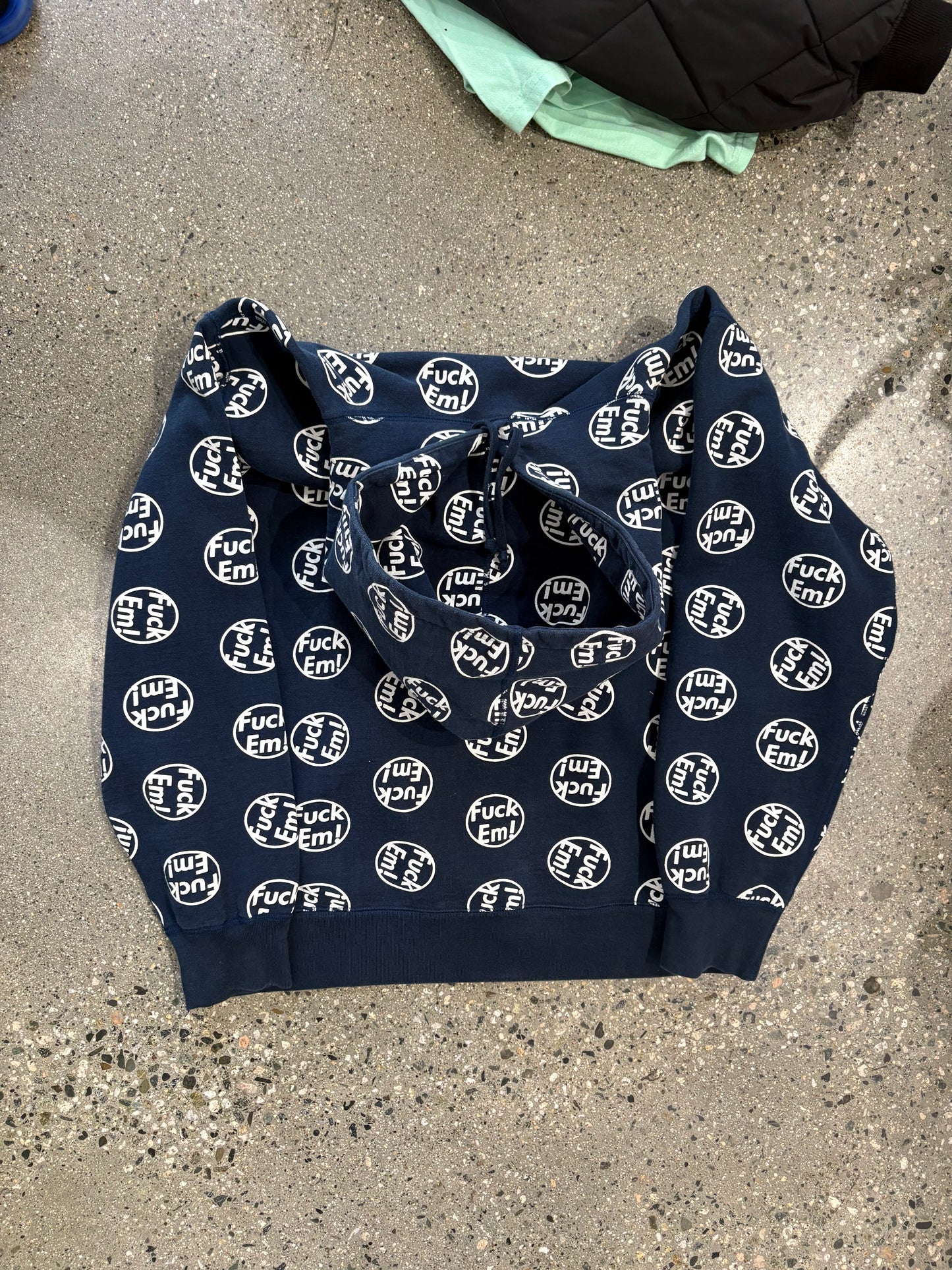 (M) FW14 f*ck em supreme hoodie