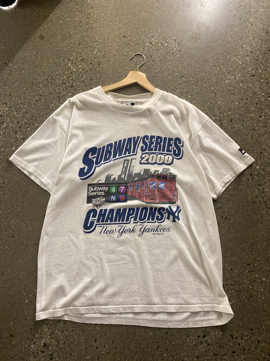 (L) 2000 World Series Subway Series NYY VS. NYM tee