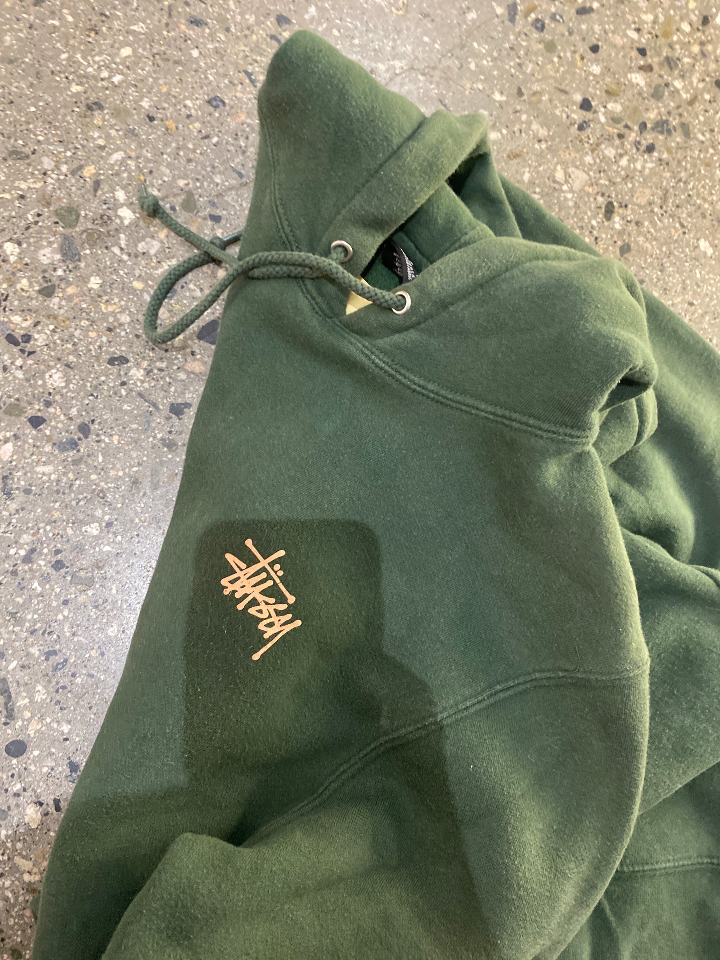 (S) Stussy Forest Green Script