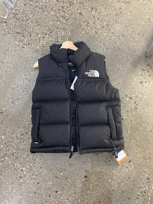 (Womens S) BNWT TNF 700 Puffer Vest Black