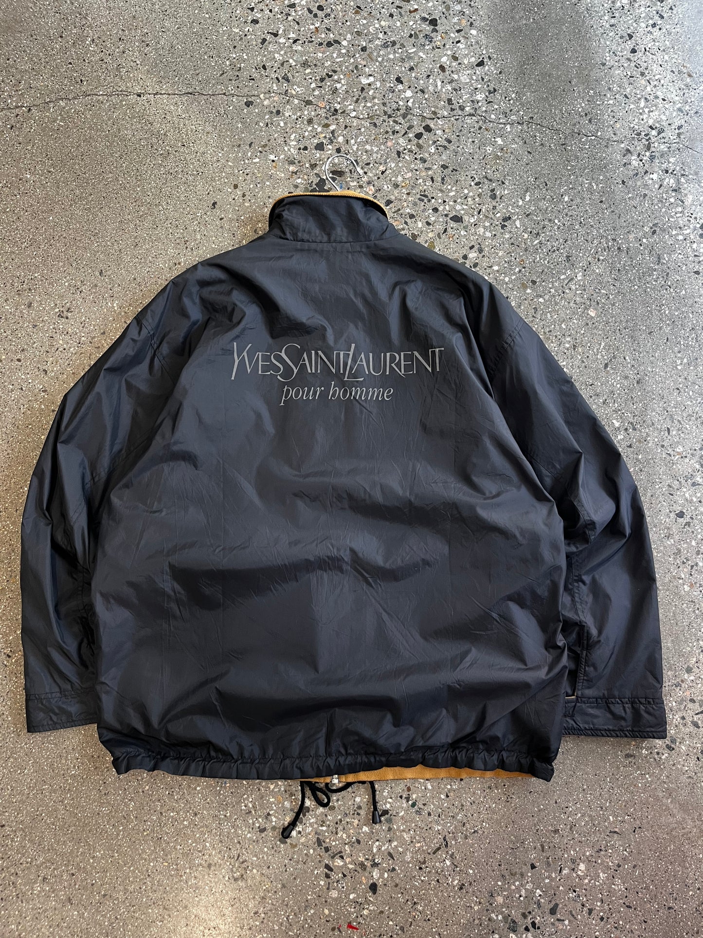 1990s Pour Homme YSL FLEECE LINED JKT