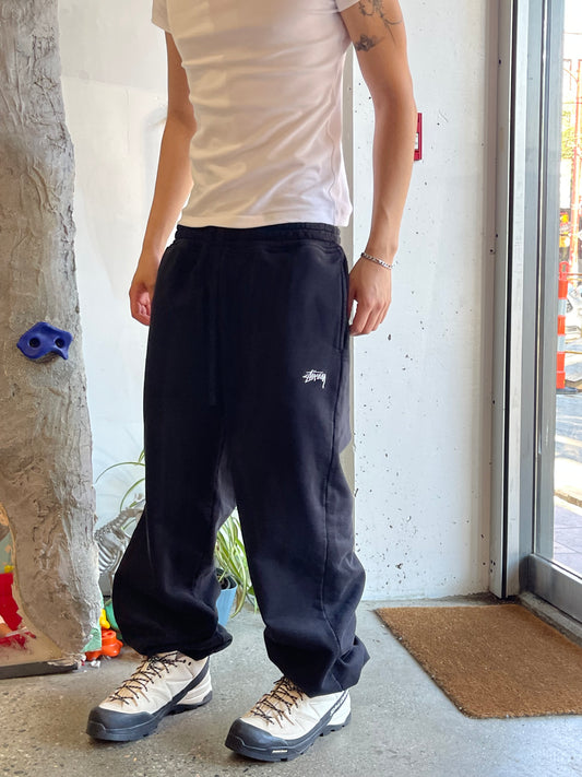 (L) Stüssy Black Script Sweats
