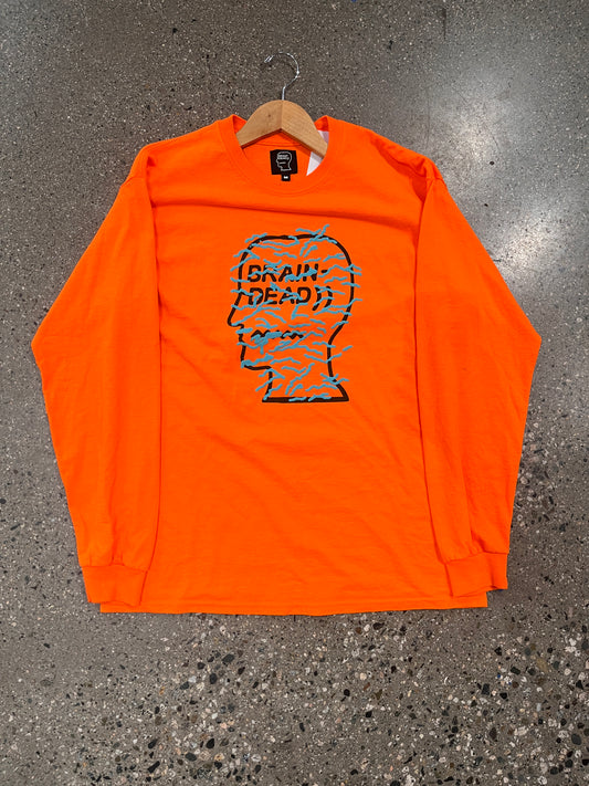 (M/L) Orange Brain Dead Infected LS