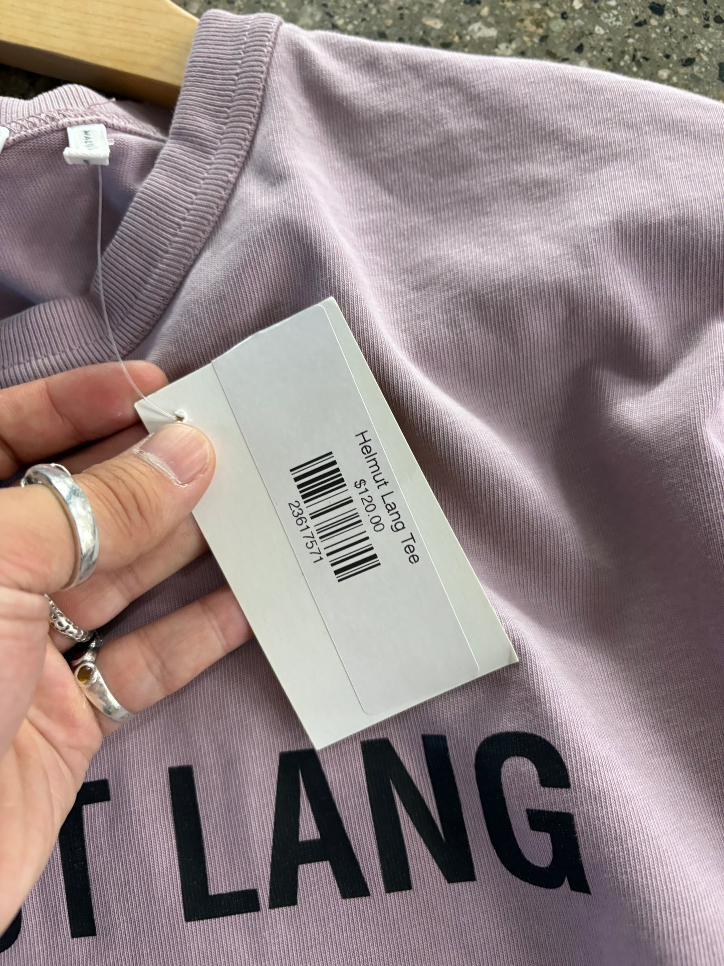 (M/L) Helmut Lang Tee