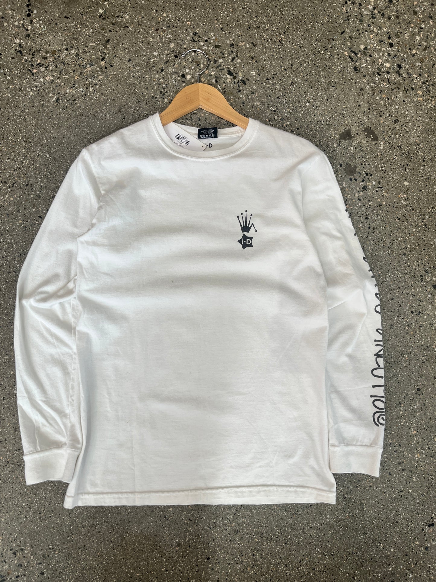 (S) Stussy ID LS White