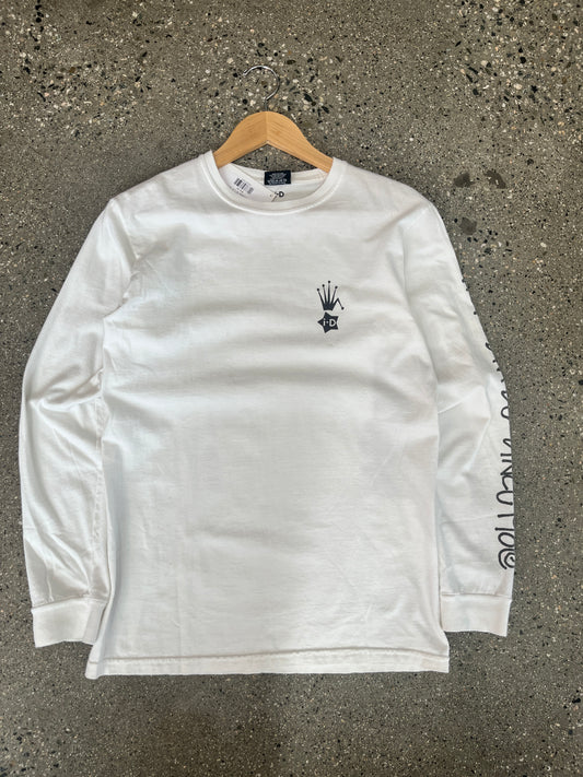 (S) Stussy ID LS White