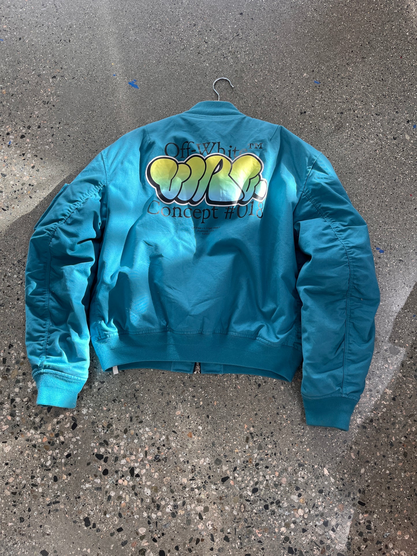 (L) Offwhite x Nordstrom Exclusive New Concepts Bomber Jacket