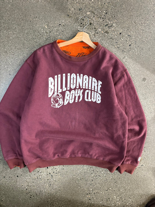 (L) BBC Reversible Waffle Crewneck