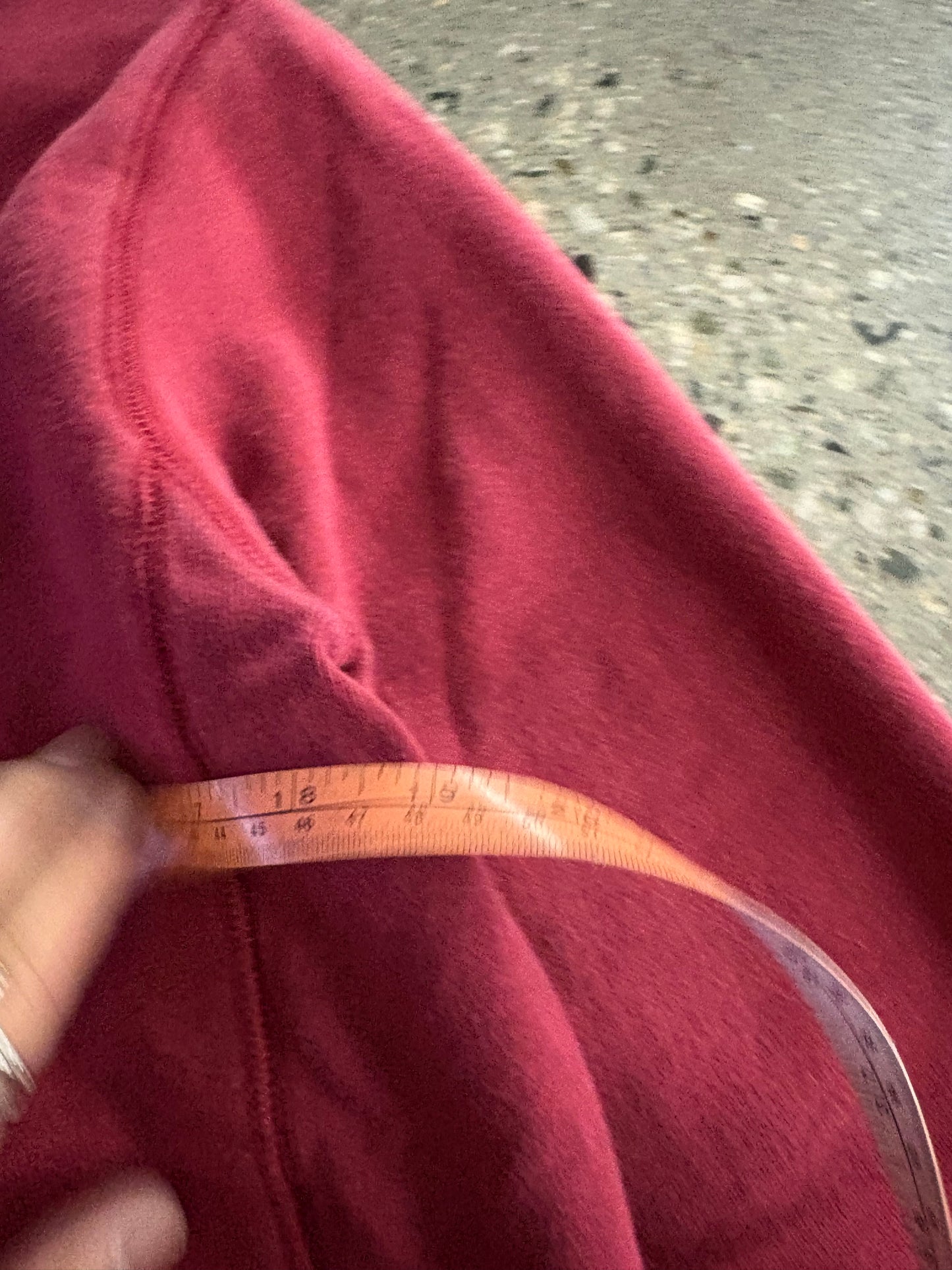 (S) 2000s Stussy Script Burgundy