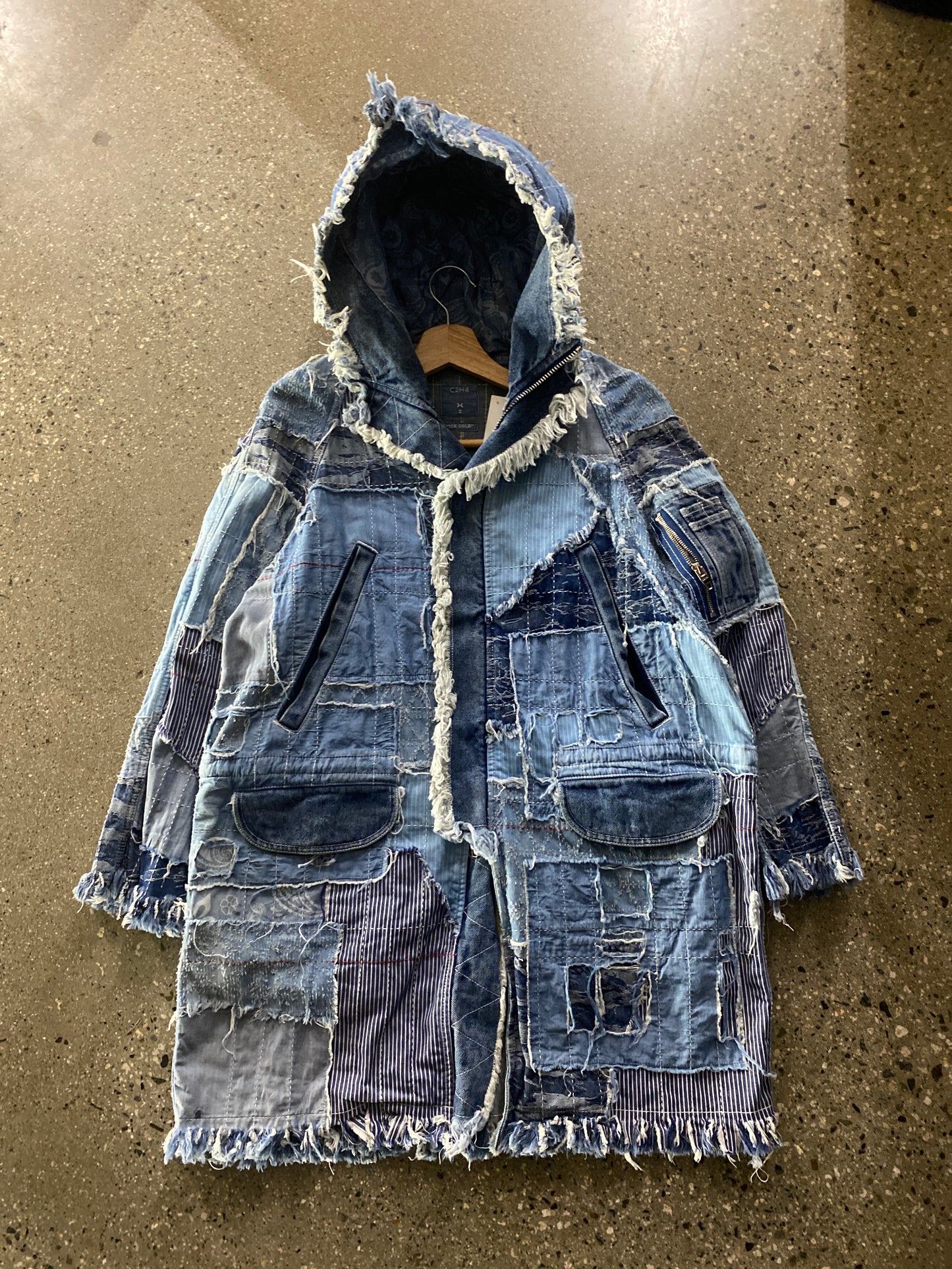 (S) C2H4 Tapestry Denim Jkt