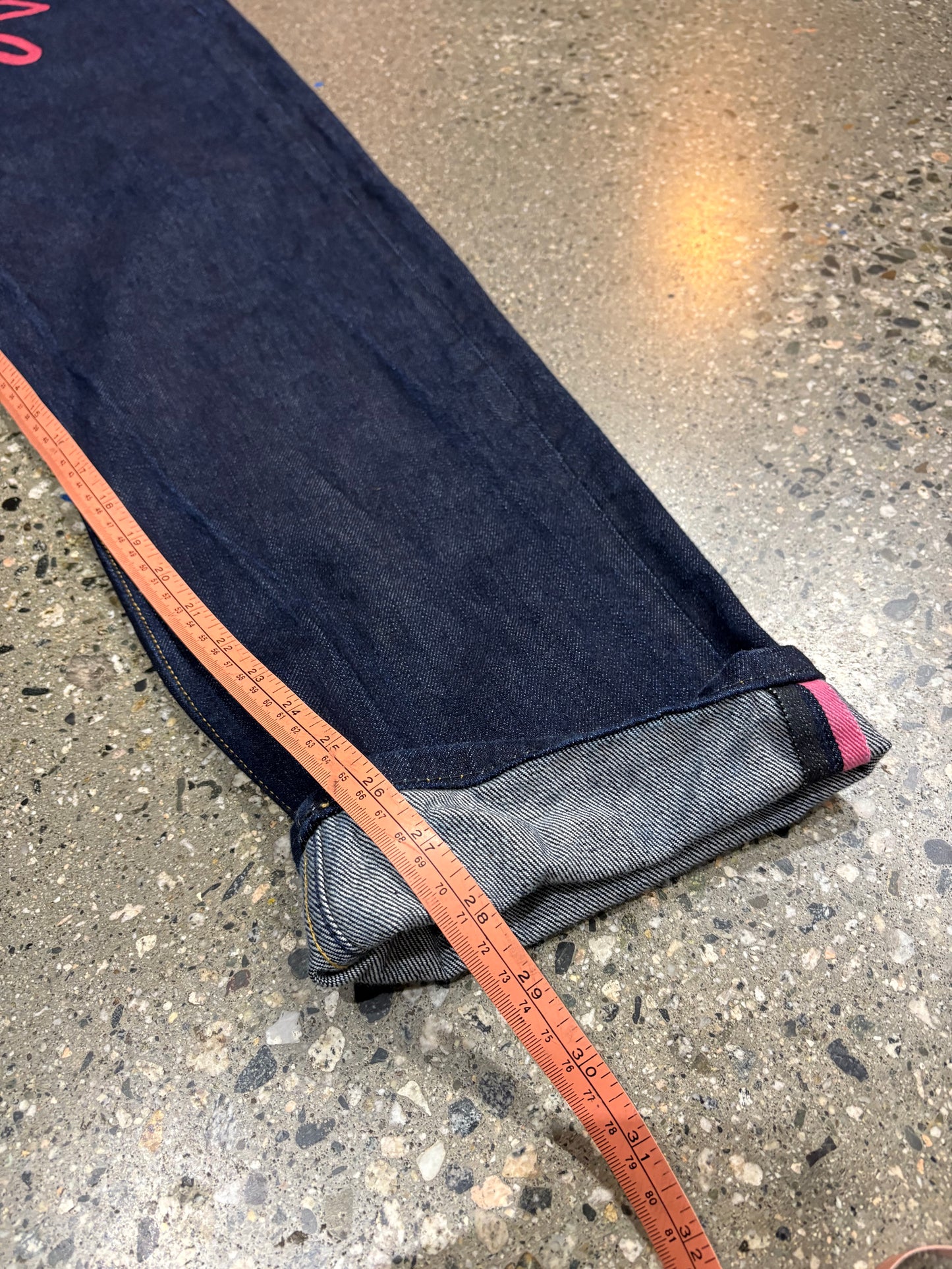 34” Icecream BBC Running Fox Raw Selvedge Jeans