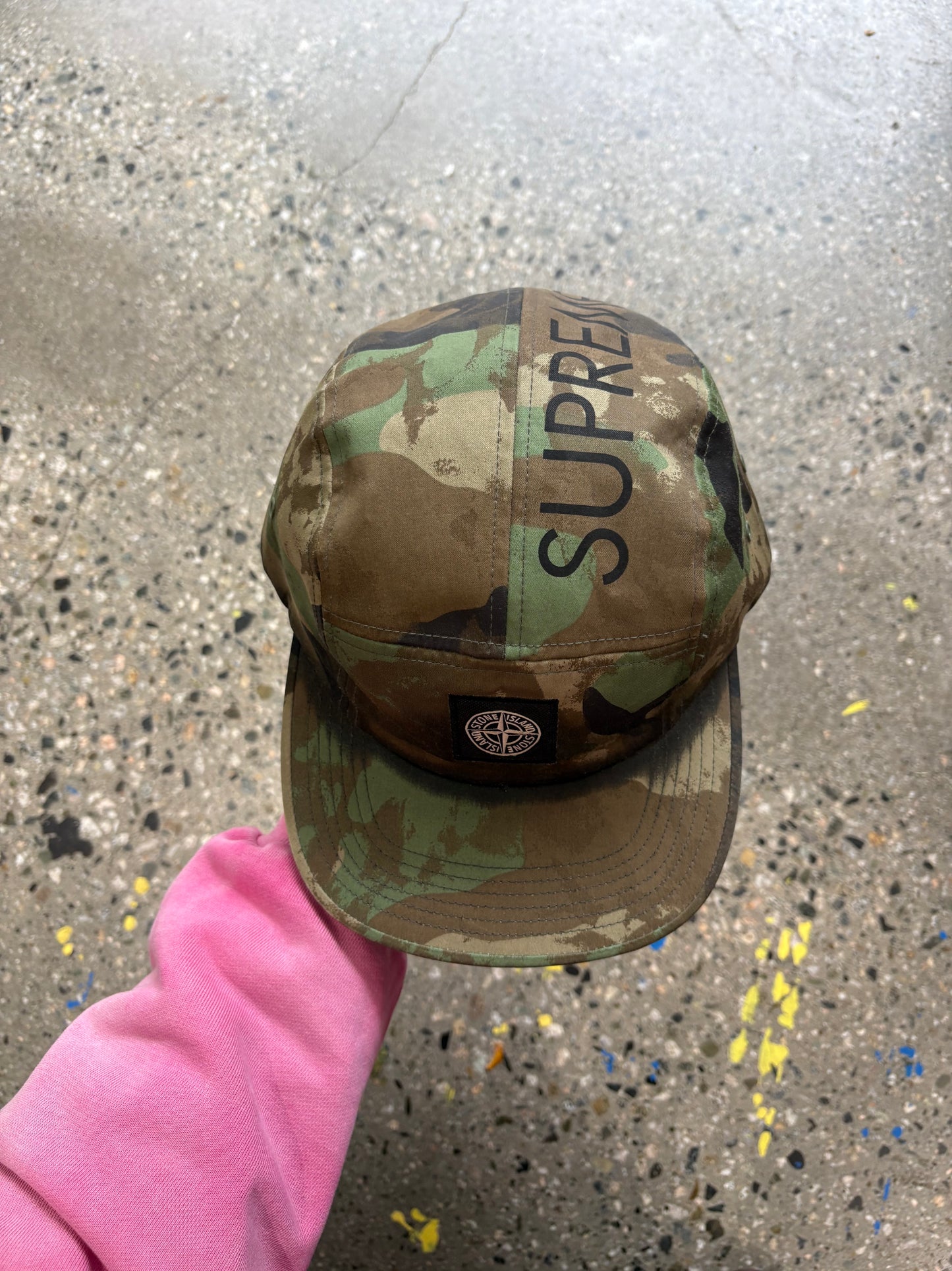 (OS) Stone Island x Supreme Camp Hat