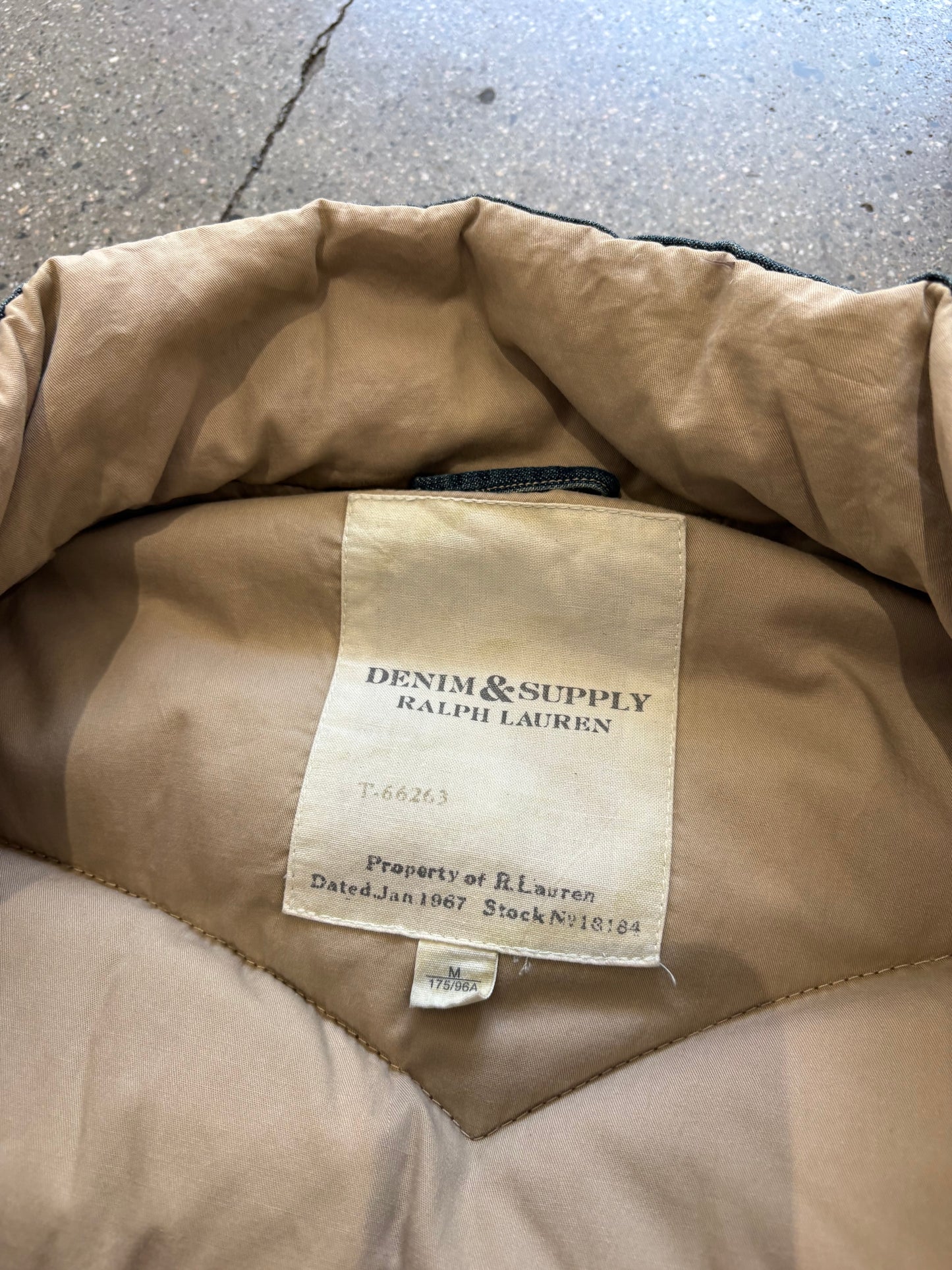 (M) Ralph Lauren & Supply Down Vest