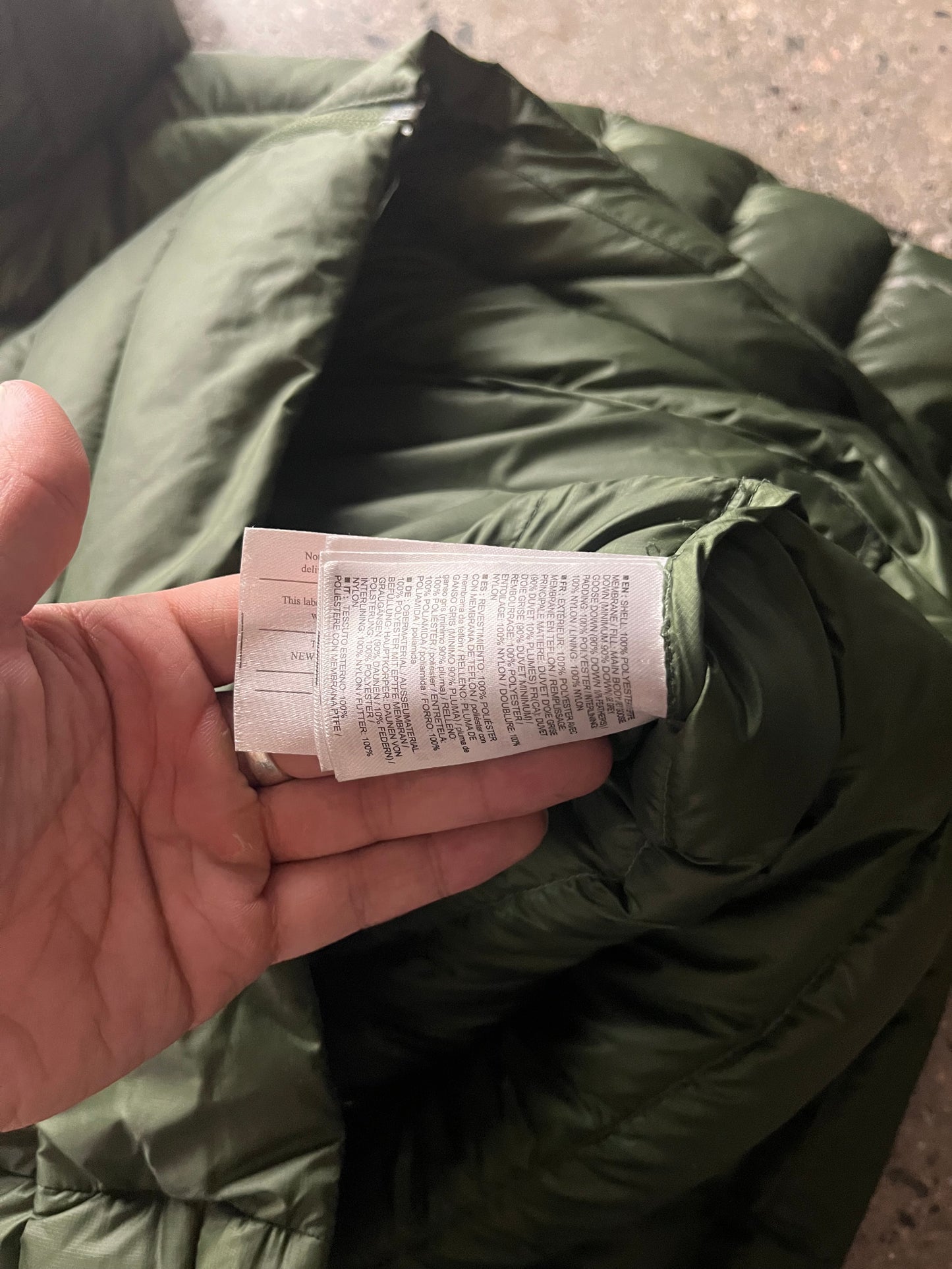 (M/L) 00s Arc’teryx Green Cerium Hoody Puffer Boot