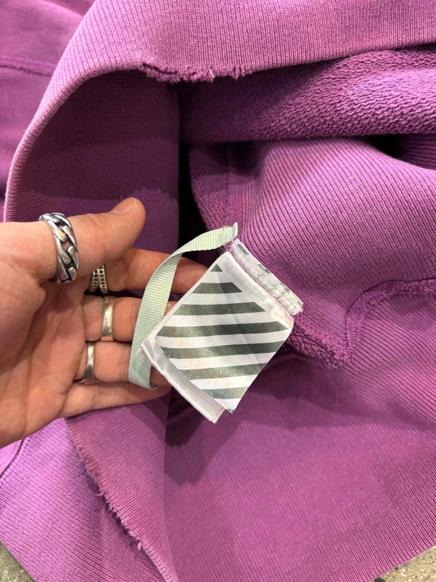 Champion Off White Hoodie
