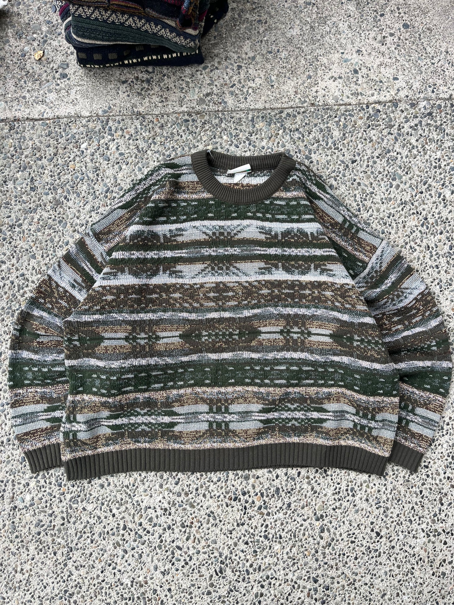 (XL) 1990s Porto Bello Earth Textured Knit