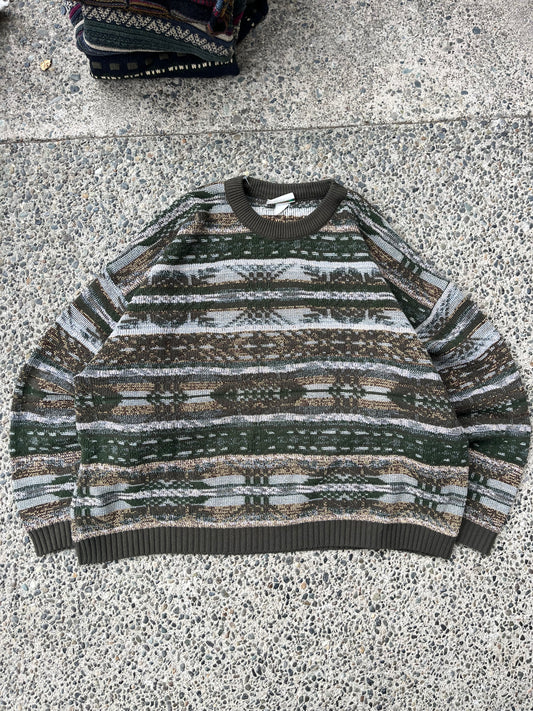 (XL) 1990s Porto Bello Earth Textured Knit