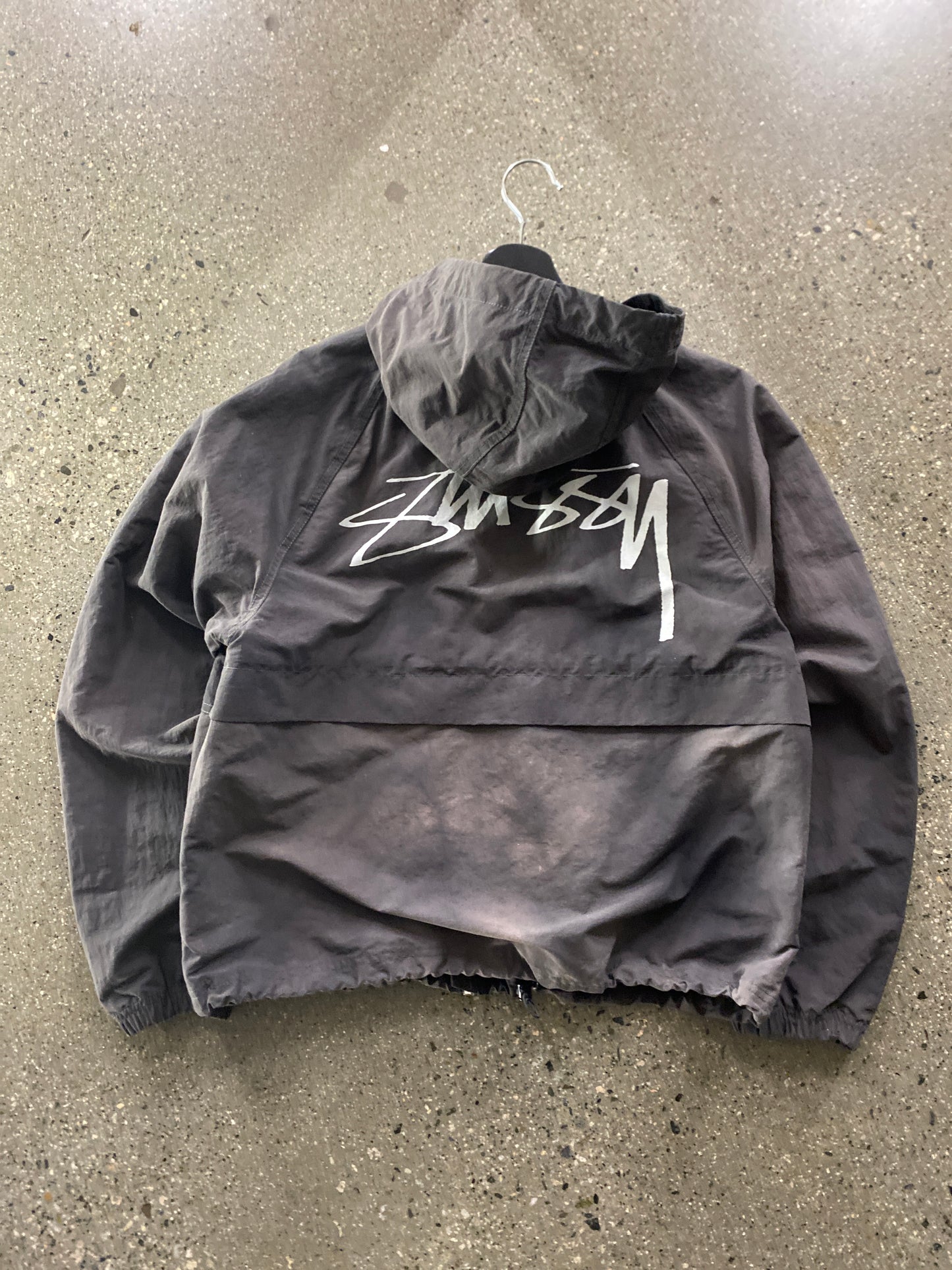 (S) Stussy Beach Shell Wave Windbreaker