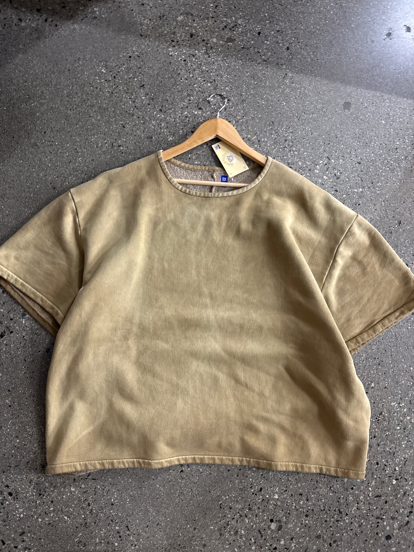 (L) YZY GAP YOKE FLEECE TEE
