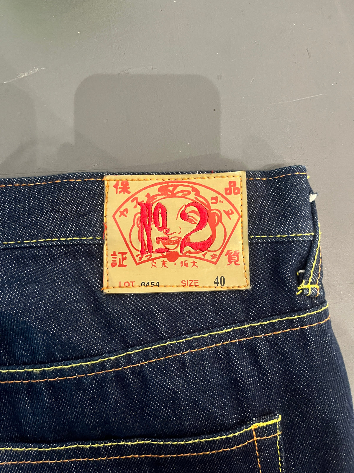 (XXL) (40”) Evisu Daicock Jeans