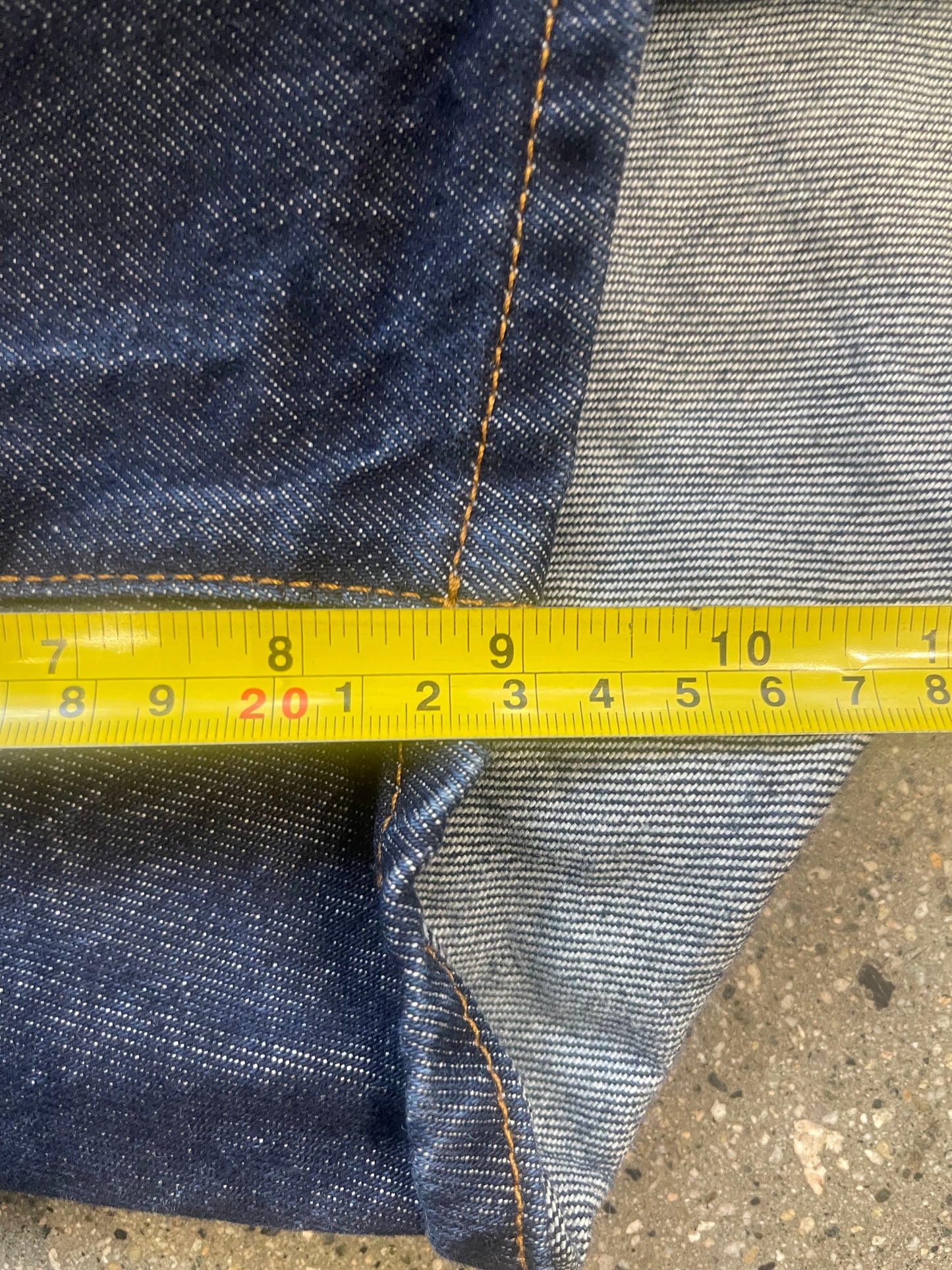 30” Stussy Dark Wash Jort