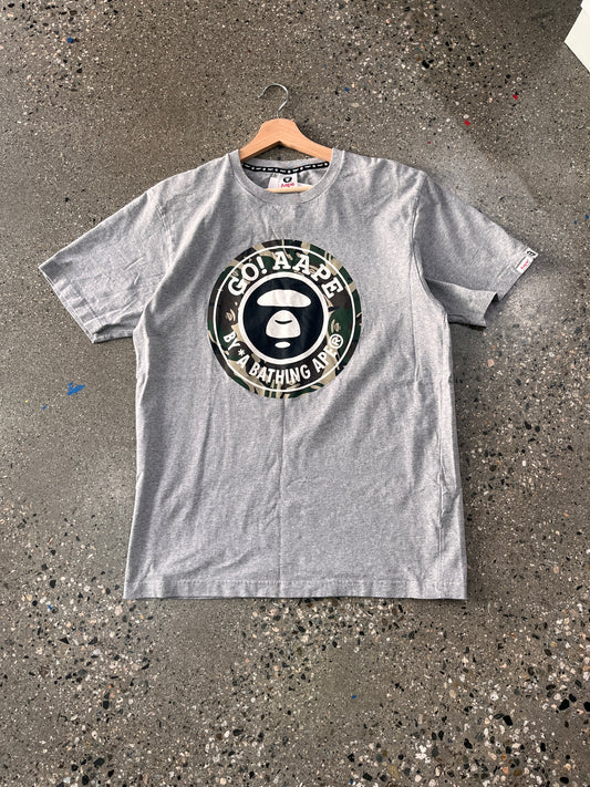 (XL) AAPE CAMO LOGO TEE