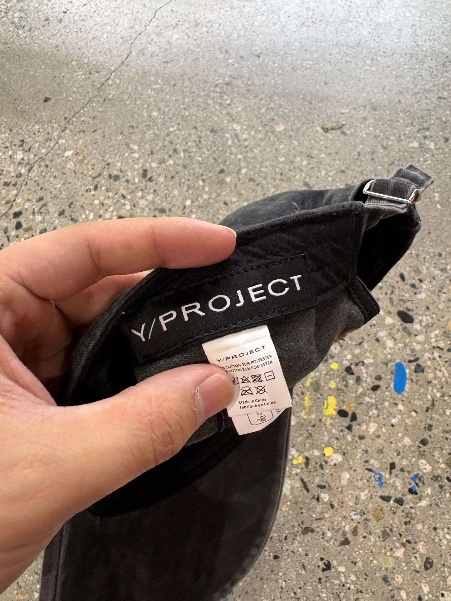 (Adjustable) Y / Project Distressed Hat