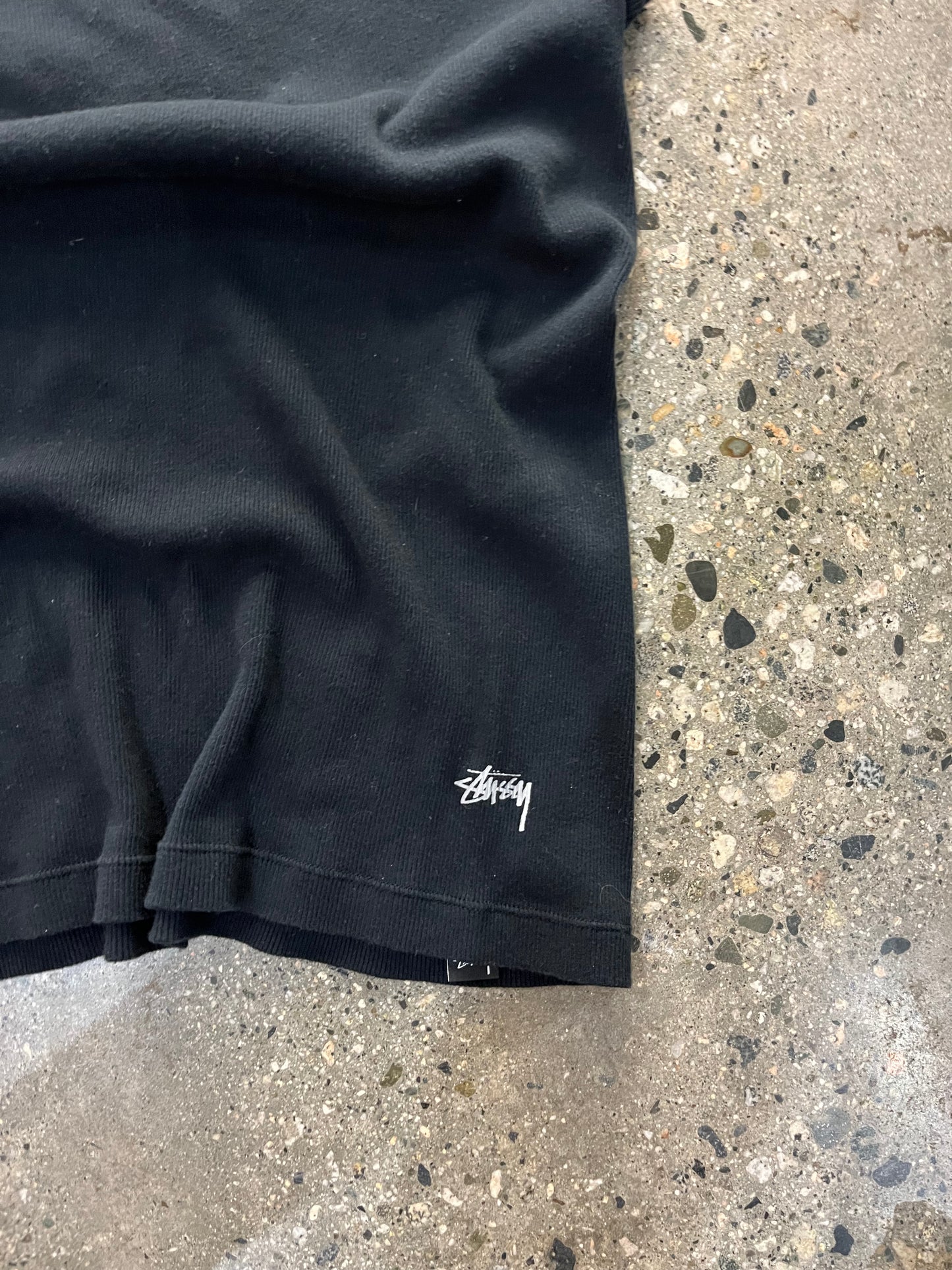 (m) Stussy Black Tank