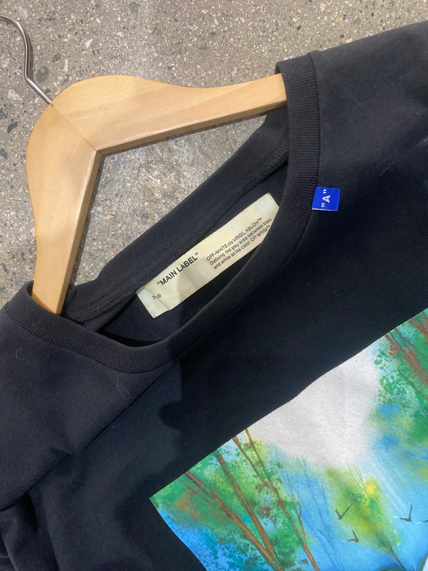 (XL/2X) Offwhite Doublesided Nature Tee