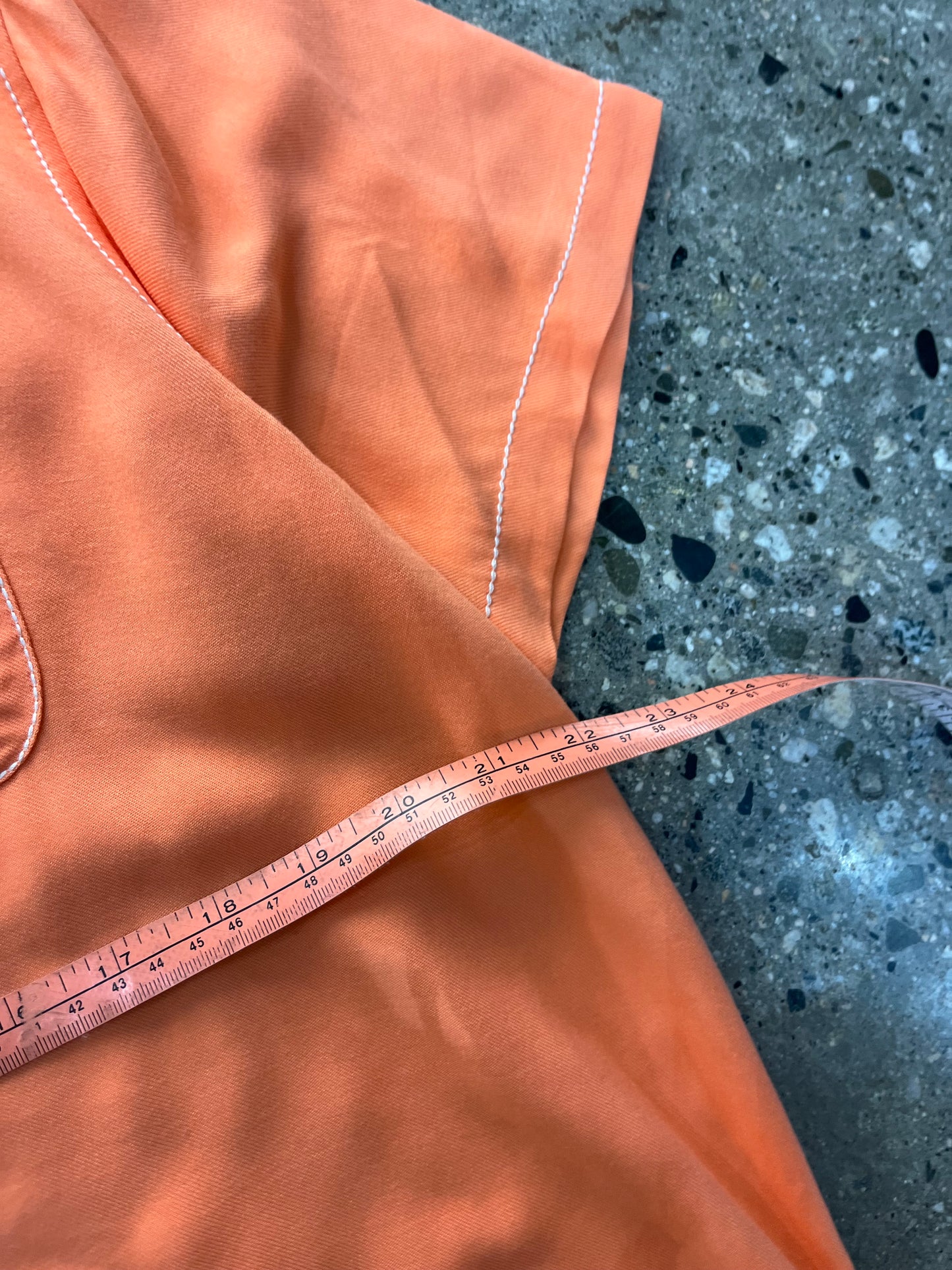 (S) Stussy Peach Light Button Up