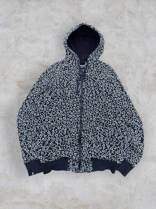 (L) Stussy AOP Japan Exclusive Zip Up