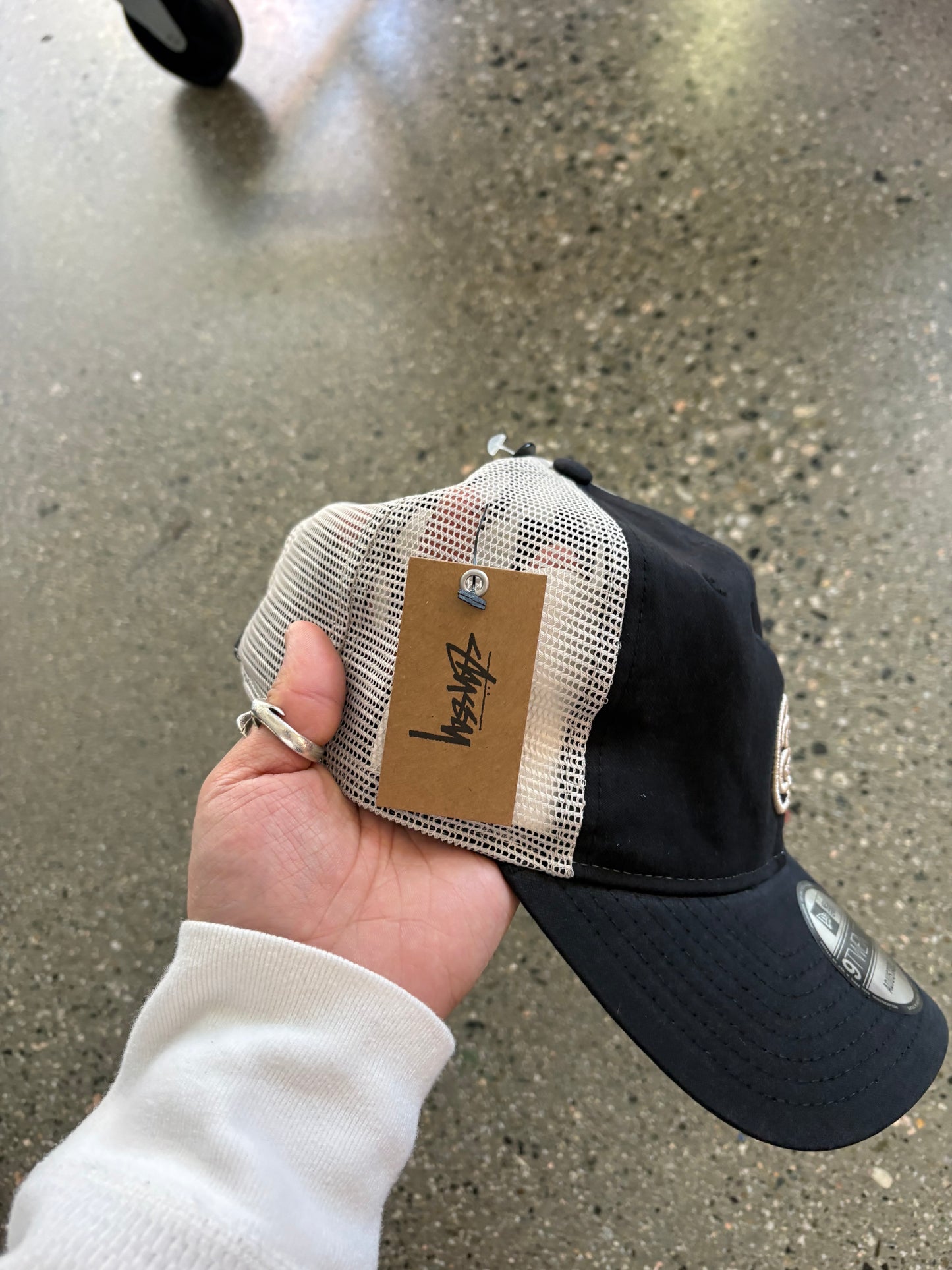 (OSFM) Stussy S Link Trucker Cap